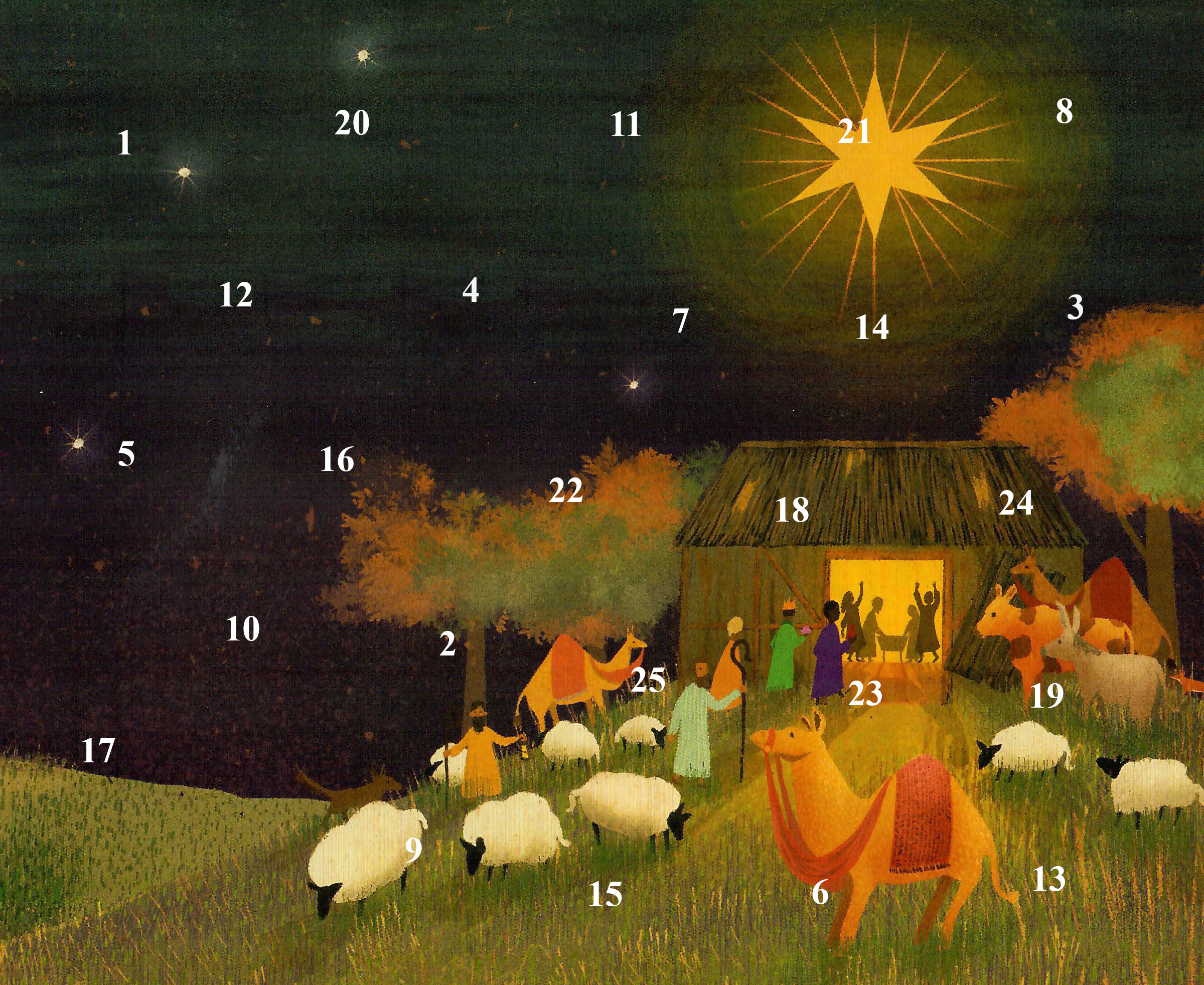 Beccles Parish Advent Calendar 2025