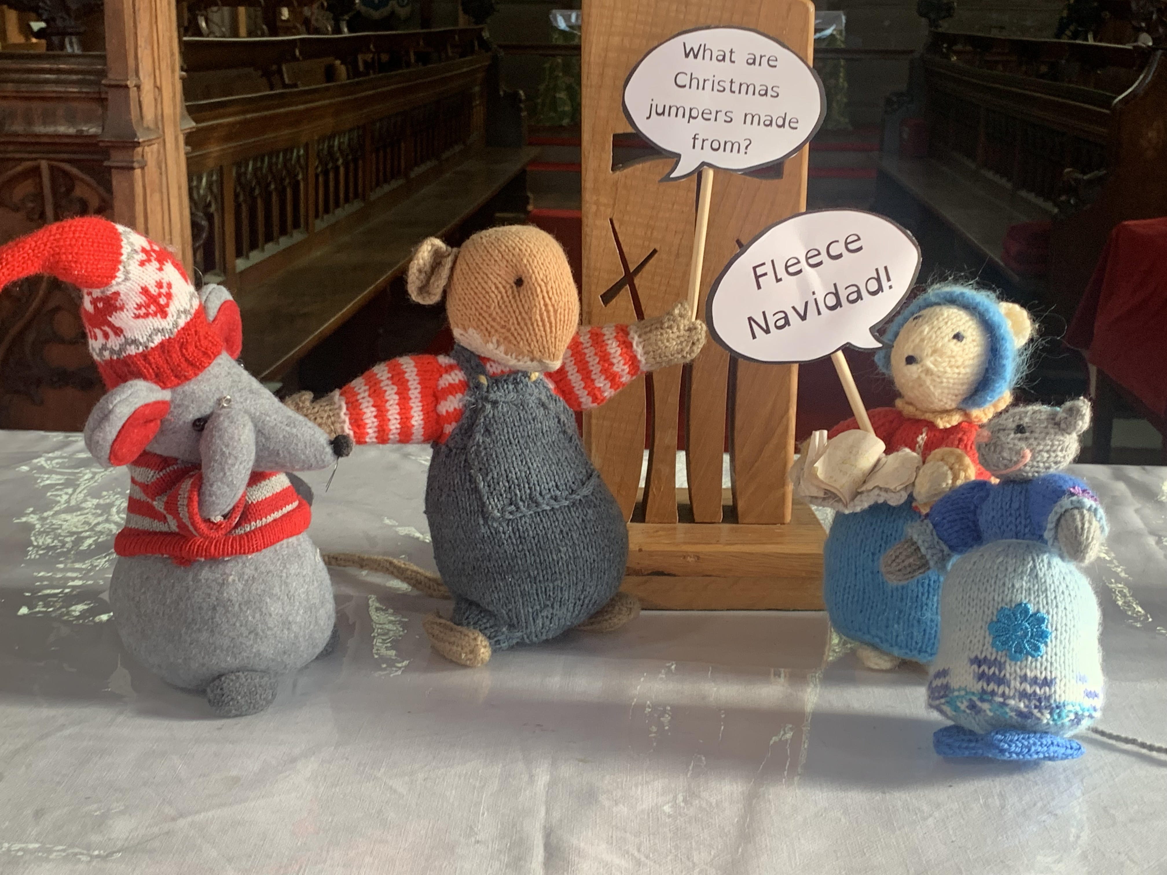 Chris groans at dad’s jokes